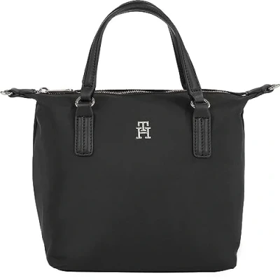 Immagine di Tommy Hilfiger Poppy Small TOTE Borsa a tracolla, Donna, Taglia: One Size, Black