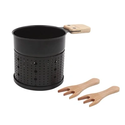 Immagine di COOKUT Lumi Choco 2 Fonduta di Cioccolato a lume Candela Preparate Un Dessert Delizioso e sorprendente in Meno 5 Minuti 1 apparecchio per 3 Persone
