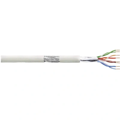 Immagine di LogiLink CPV0036 Cavo di rete CAT 6 U/UTP 4 x 2 0.205 mm² Grigio 305 m