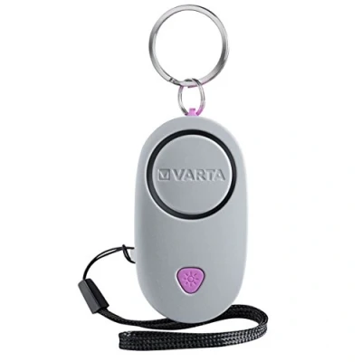 Immagine di Varta Allarme Antipanico e Anti Aggressione, 100 db, con Torcia Integrata LED da 5 mm