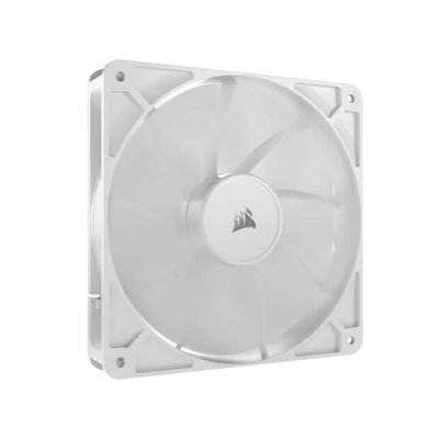 Immagine di CORSAIR RS140 140 mm PWM Ventola Connessione a Margherita Basso Rumore Cuscinetto Cupola Magnetica Confezione Singola Bianco