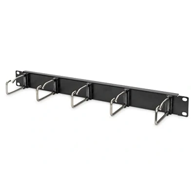 Immagine di Digitus DN 97667 19 pollici Pannello passacavi per armadio rack 1 U Nero