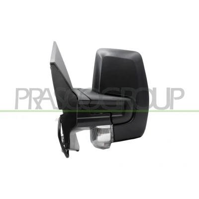 Immagine di Specchietto retrovisore esterno Prasco FD9147214 Sx nero elettrico termico, convesso, senza tinta FORD: Transit Custom V362 Van