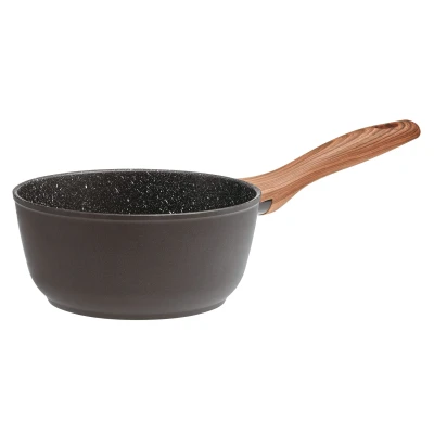 Immagine di Sambonet Saucepan Rock &#039;n&#039; Rose Black ø 18 cm / 1.7 Liter standard non stick coating