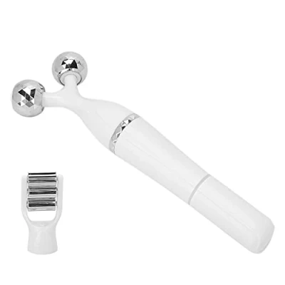 Immagine di 3 in 1, rullo di massaggio per il viso, viso 3D, massaggiatore sollevamento, bellezza elettrico antirughe