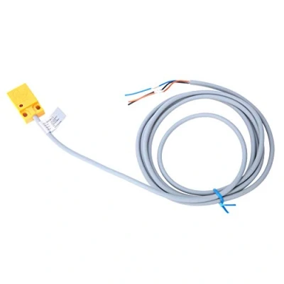 Immagine di TL W5MC1 DC12 24V NPN 3 fili normalmente aperti (NPN NO) Interruttore induttivo di prossimità in metallo ferro/magnetico 5mm Distanza rilevamento e 1,75 m Lunghezza del cavo