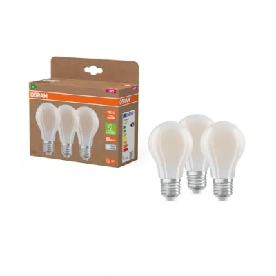 Immagine di OSRAM 4099854348099 LED (monocolore) ERP A (A G) E27 7.2 W Bianco freddo 3 pz.