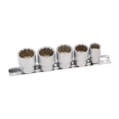 Immagine di ENERGY NE00424 SK5 Set bussole 5 Dodecagonale Acciaio al cromo vanadio 3/8