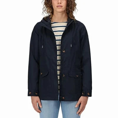Immagine di Regatta, Nahla Giacca da donna ISOTEX impermeabile, traspirante, elasticizzata, Con cappuccio, tessuto DWR e tasche, Adatto per passeggiate ed escursioni,