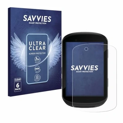 Immagine di savvies (6 Pezzi Pellicola Protettiva per Garmin Edge 530 / 830 Protezione Schermo Trasparente
