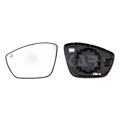 Immagine di ALKAR 6431881 Vetro Specchio Retrovisore Sx CITROËN: C3 III, C4 II Cactus, III Van / Hatchback, PEUGEOT: 508 SW, 208