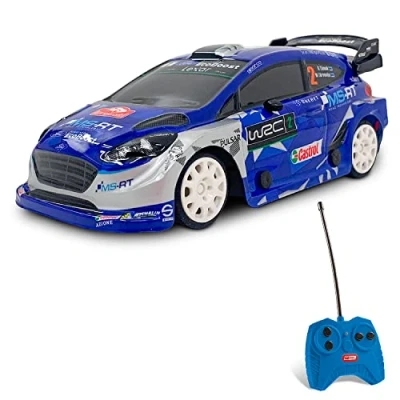 Immagine di Mondo Motors Ford Fiesta WRC modello in scala 1:28 fino a 10 km/h di velocità auto giocattolo per bambini 63543