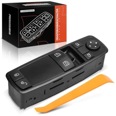 Immagine di Frankberg Interruttore alzacristalli Anteriore Sinistro per Classe A W169 A150 A160 A170 A180 A200 B W245 B150 B160 B170 B180 B200 2004 2012
