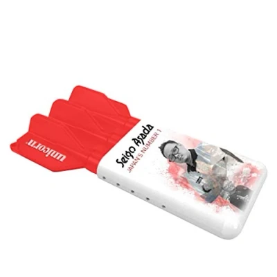 Immagine di Unicorn Seigo Asada Slider, Custodia per Freccette Unisex, Rosso e Bianco, Standard