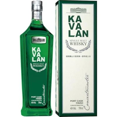 Immagine di Kavalan CONCERTMASTER Port Cask Finish Single Malt Whisky 40% Vol. 0,7l in Giftbox