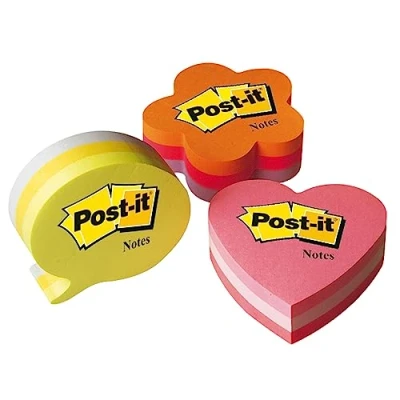Immagine di Post it© Foglietti adesivi per appunti, a forma di cuore
