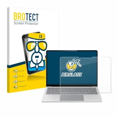Immagine di brotect Pellicola Protettiva Vetro per Microsoft Surface Laptop 7 13.8&quot; Protezione Schermo [Durezza Estrema 9H, Chiaro]