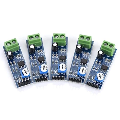 Immagine di 5 pezzi 200 volte Guadagna modulo amplificatore 5V 12V per chip Ek1236 L1P8 LM386