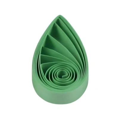 Immagine di ODETOJOY Set di strisce per quilling, 5 mm, in tinta unita, origami, fai da te, carta unita (palegreen)