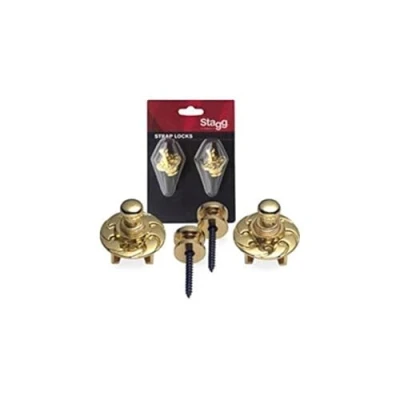Immagine di Stagg SSL1 GD strap Locks, oro