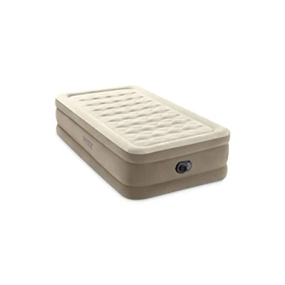 Immagine di Intex 64426ND Letto ad aria DuraBeam UltraPlore Twin con pompa da 220 Volt Marrone