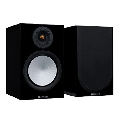 Immagine di Monitor Audio Argento 100 New 7G in nero lucido (coppia)