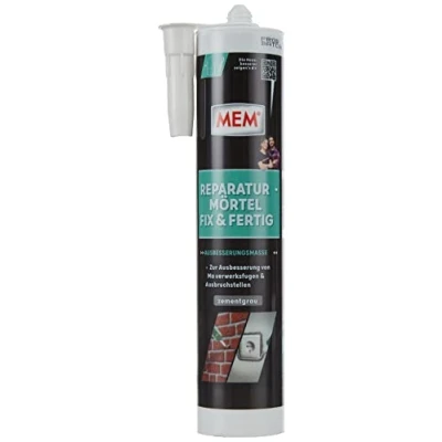 Immagine di Mem Malta per riparazione Fix e pronta da 300 ml, Acrilico, Grigio 500600