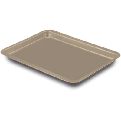 Immagine di Guardini Gold Elegance, Teglia Rettangolare 26x37cm, Acciaio con rivestimento antiaderente, Colore oro