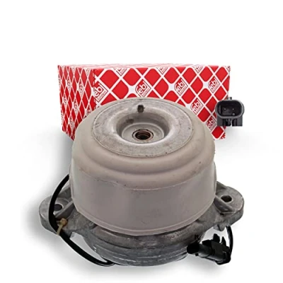 Immagine di FEBI BILSTEIN 49423 Supporto motore Dx Cuscinetto idraulico ad inserimento elettrico con aletta paraspruzzi MERCEDES BENZ: Classe E Sedan