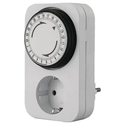 Immagine di Bachmann 852.101 Temporizzatore analogico Giornaliero 3680 W IP20 Funzionamento continuo
