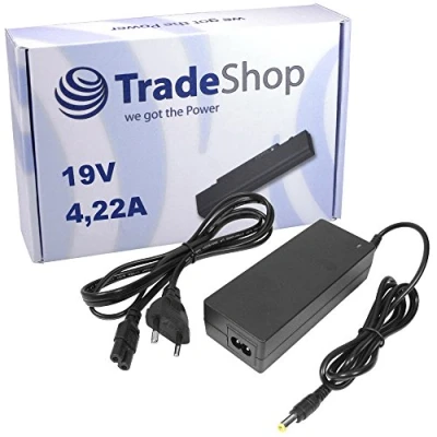 Immagine di Caricabatterie NOTEBOOK Adattatore 19V 4,22A con cavo di alimentazione per Fujitsu Siemens Lifebook A531 A1130 AH530 AH531 AH532 AH550 S7210 C1320 C1410 E751 E780 E781 E8020 E8020D E8110 E8210 E831