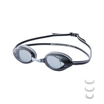 Immagine di Amazon Basics, Occhialini da nuoto per adulti, unisex, argento
