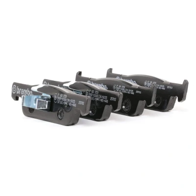 Immagine di BREMBO P 68 059 Kit pastiglie freno senza contatto segnalazione usura con clip pistone accessori SMART: Fortwo III Cabrio, Coupe