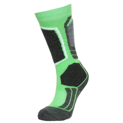 Immagine di Falke SK2 Intermediate Skiing Mediumstrong Cushioned Calzettoni per bambini, Taglia: 23/26, Vived green