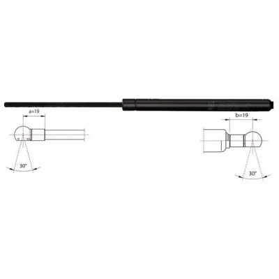 Immagine di METZGER 2110478 Pistoncini portellone 480 565 MAZDA: 2 Hatchback