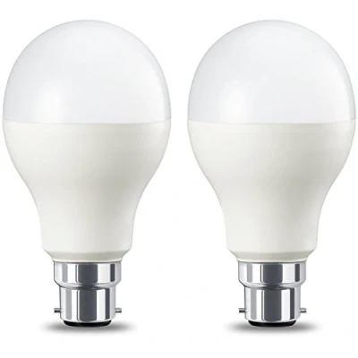 Immagine di Amazon Basics Lampadina LED B22, 14W (equivalenti a 100W), Luce Bianca Calda, Dimmerabile confezione da 2