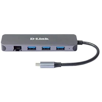 Immagine di D Link DUB 2334 5 Porte USB C® (USB 3.1) Multiport Hub Antracite
