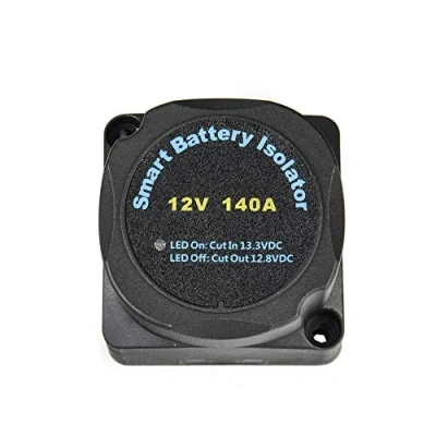 Immagine di APIELE relè sensibile (VSR) da 140 Ampere di tensione a batteria completamente automatica, separazione IP67 intelligente automatico ricarica doppia batteria, isolatore