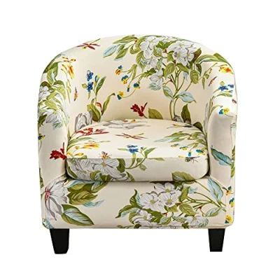 Immagine di CHNSHOME copripoltrona 1 posto chesterfield elasticizzato copri poltroncina fodera poltrona 2 pezzi universale