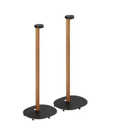 Immagine di My Wall HS48L Piedistallo per altoparlante Supporto da pavimento Distanza dal soffitto/terra (max.): 777 mm Nero/faggio 2 pz.