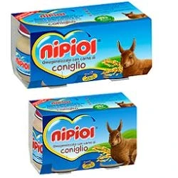 Immagine di OMO NIPIOL Coniglio 2x 80g