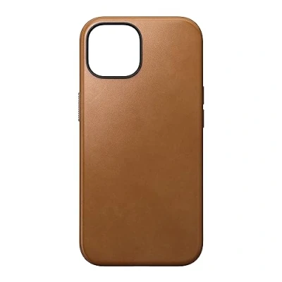 Immagine di NOMAD Custodia in Pelle moderna iPhone 15 Tan C Inglese, NM01606185