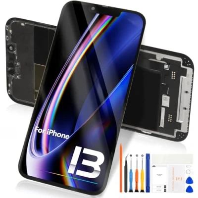 Immagine di Schermo LCD per iPhone 13 Display 6.1 Touch Screen iPhone13 Ricambio A2633 A2482 A2631 A2634 A2635 Assemblaggio con Tools