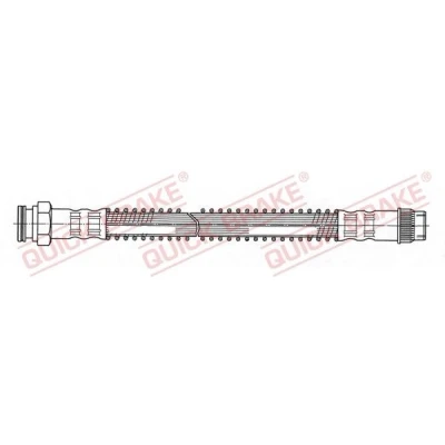 Immagine di QUICK BRAKE 22.523 Tubi Freno 198 M10x1 CITROËN: C2 Hatchback, C3 I Hatchback