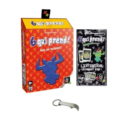 Immagine di Lotto Giochi Gigamic: 6 Chi Prende + Estensione Vachement Bene! 1 Yoyo Blumie