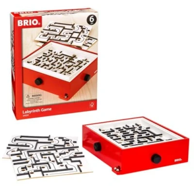 Immagine di BRIO Gioco del Labirinto e Basi, Rosso, 34020