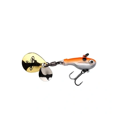 Immagine di Berkley Berkleypulse Spintail, Esca Artificiale Pesca, Arancione Glitter, 5cm 5 g