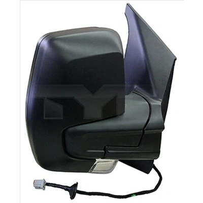 Immagine di Specchio retrovisore esterno Tyc 310 0202 Sx per regolazione elettrica specchio, convesso, termico FORD: Transit Custom V362 Van