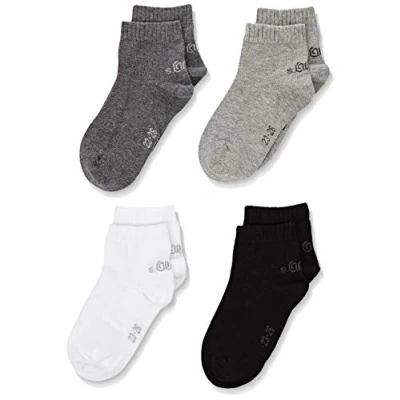 Immagine di s.Oliver Socks S21008, Calzini per bambini e ragazzi, grigio (Grau (grey combination 49)), 27/30