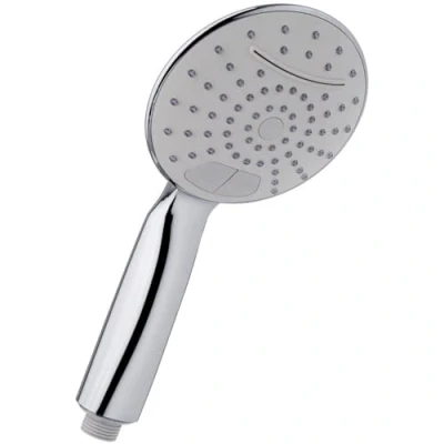 Immagine di Schläfer 1304400 Doccetta per Doccia Tonda, Soffione Multigetto Universale, Chantal2, Tondo alta pressione, Telefono Cromo, Argento